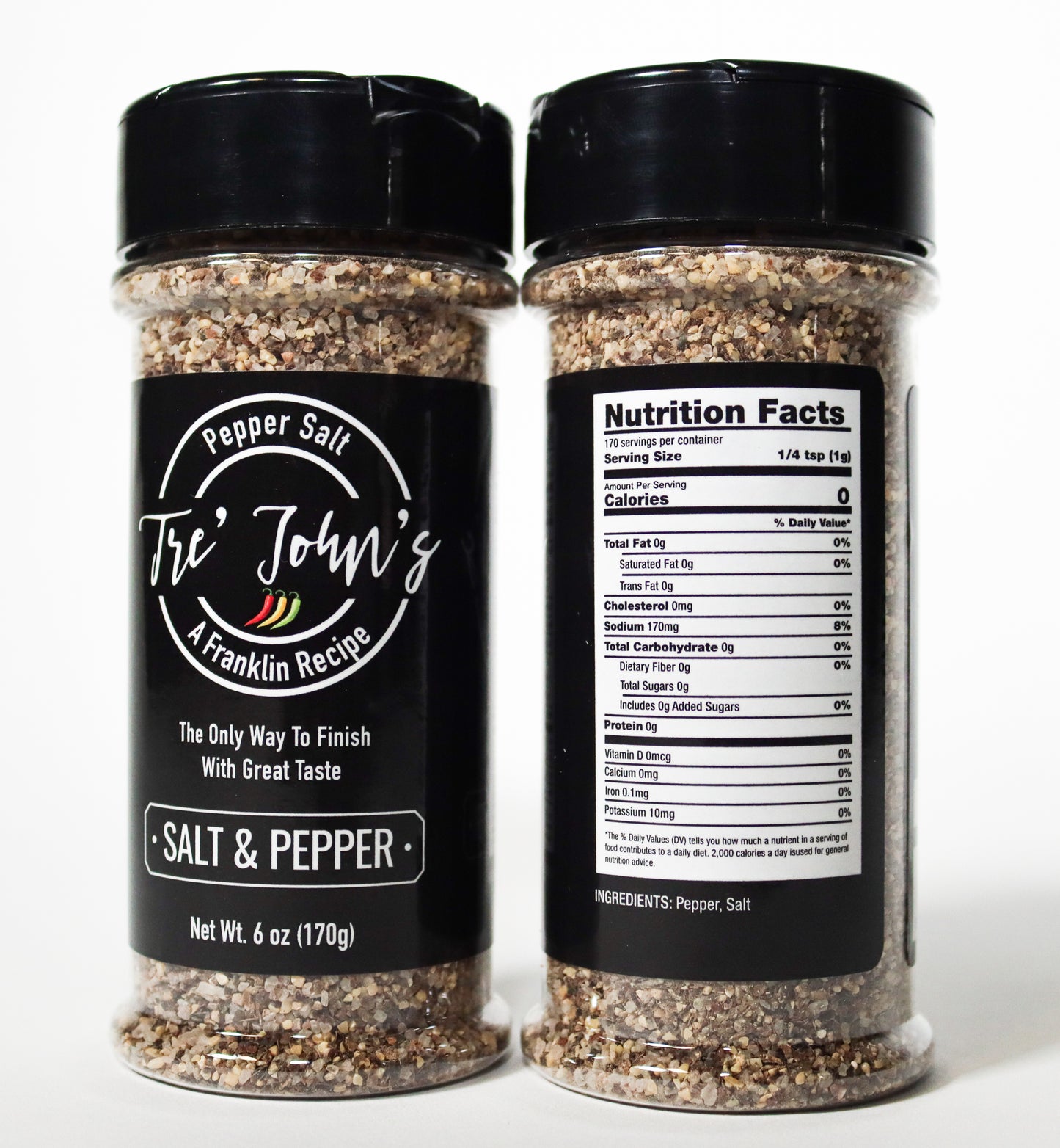 6oz Pepper Salt
