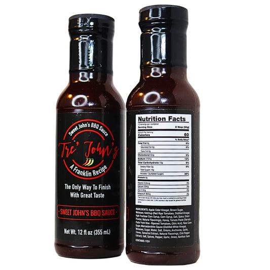 12fl oz. Sweet John's BBQ Sauce